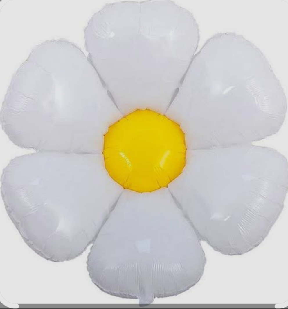 بادکنک فویلی طرح گل