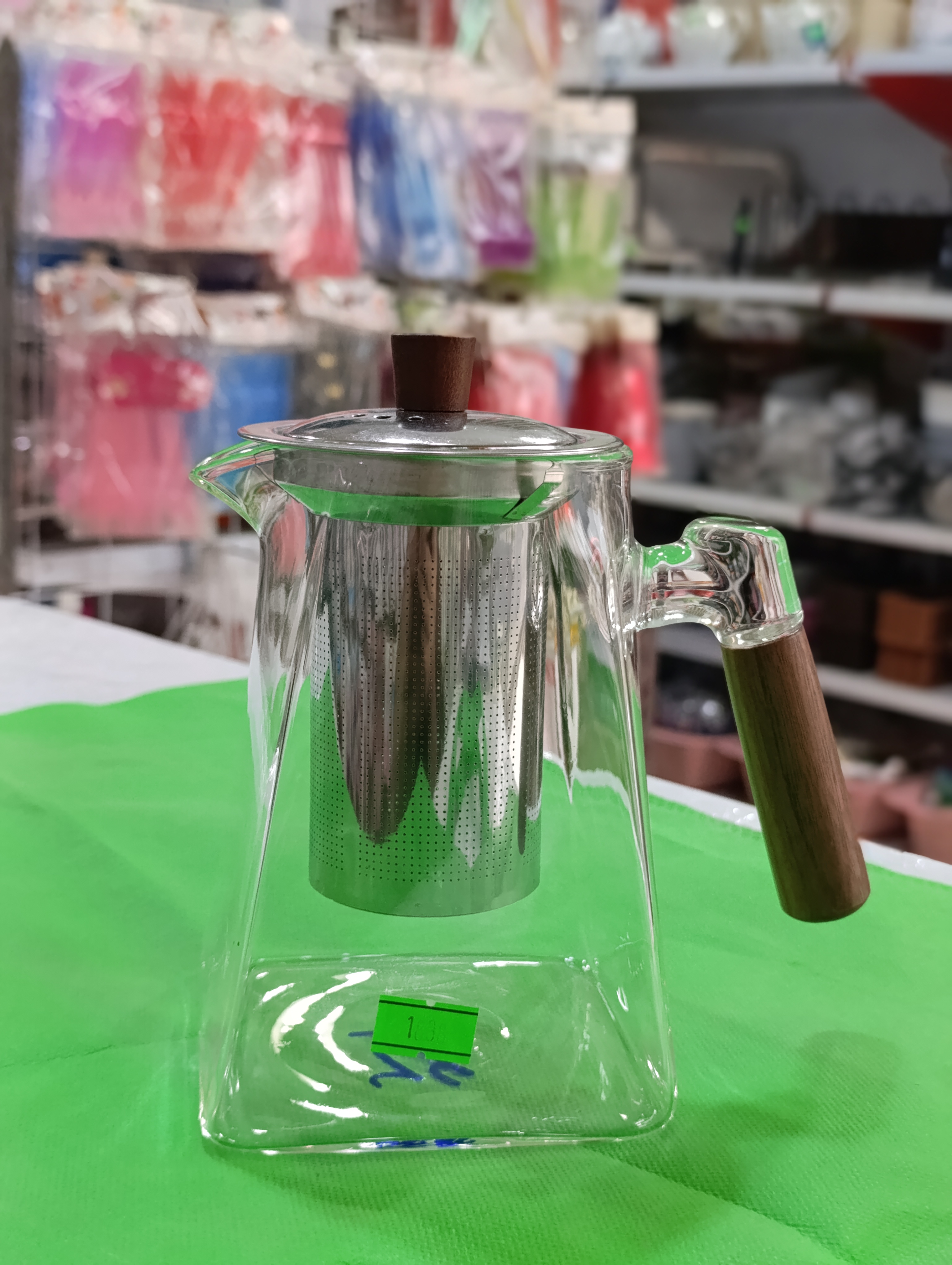قوری پیرکس شفاف